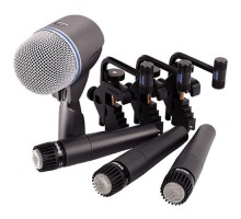Shure DMK57-52 Drum Microphone Kit w/ Mounts & Case