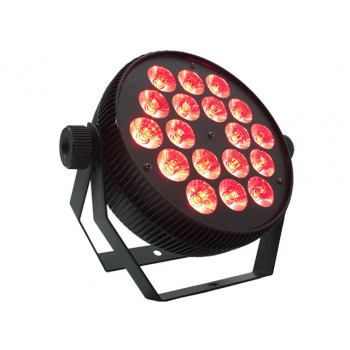 Light Emotion BRUTE 18 x 10 Watt LED Pro Par with Powercon In/Out and Double Bracket