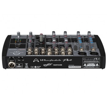 Wharfedale CONNECT1002USB Small format mixer with multiple inputs (2xlr) and 56 FX