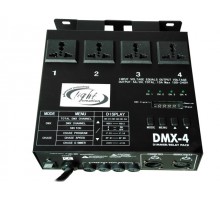 Light Emotion DMXSW4 4 Channel DMX Dimming / Switch Pack (not suitable for LED fixtures)