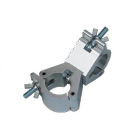 DRA016 Set of 2 clamps free to rotate 360 degrees for connection of 2 50mm tubes swivel coupler 750 kg