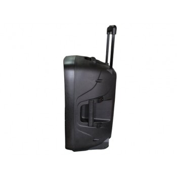 Wharfedale EZ15A Battery powered portable PA, 15", UHF dual wireless mic, blue tooth