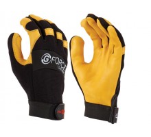 Maxisafe GML158-10 G-Force Leather Glove with Leather Palm size L - Pair