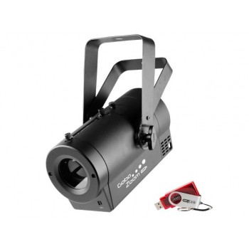 Chauvet GOBOZOOM-USB 25w LED Gobo Projector with USB Di-Fi compactibility