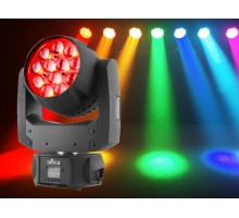 Chauvet INTIMWASHZOOM450<br> Intimidator Wash Zoom 450 IRC - 12x15 W quad-color RGBW LEDs