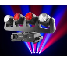 Chauvet INTIMWAVE360<br> Intimidator Wave 360 - 4 x 12W RGBW LED Moving Heads on one moving base