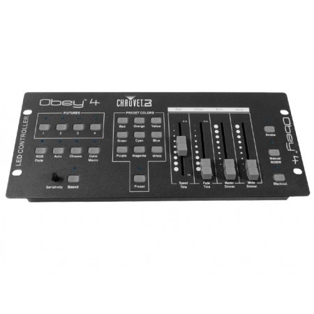Chauvet OBEY4 Basic controller for RGBW and RGBA fixtures, also has RGB mode