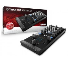 Native Instruments NI-KNTRLZ1 Traktor Kontrol Z1: mixing interface with 3-band EQ, built-in 24-bit soundcard with iPhone/iPad connectivity!