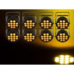 UPLIGHT1 Up Lighting Package package: 8 x SLIMPARQ12U, 8 x FCMCML10