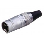 SoundKing XLR3MM2 2 PACK XLR male 3-M Line Plug 3 pin