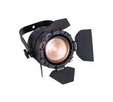 F2X48 - 2 x 48W CW and WW LED Fresnel with 20 - 50 deg Zoom and barn doors included