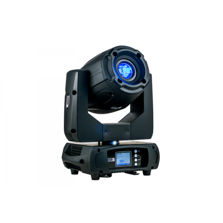 LM180 - Moving Head Spot - 1 x 180W White LED, 16° beam angle, 7+ colour wheel, 6+ rotating gobo wheel, 8+ fixed gobo wheel, 3 facet prism