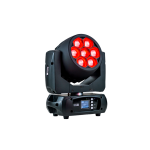 LM7x30 - Moving Head Zoom Wash - 7 x 30W RGBW, 6-60° motorised zoom