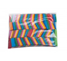 CFMC1RP - Confetti 2cm*5cm Flameproof paper Multi colour rectangles in 1Kg bag