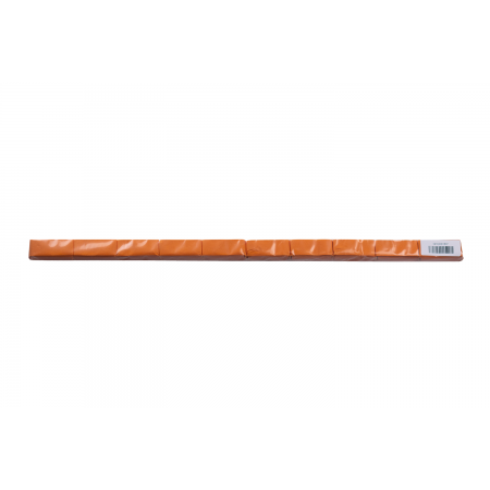 CFOR01RP - Confetti 2cm*5cm Flameproof paper Orange rectangles in 100g sleeve