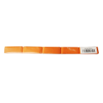 CFOR01RECO - Confetti 2cm*5cm Eco friendly water soluble Orange rectangles in 100g sleeve