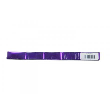 CFPR01RM - Confetti 2cm*5cm Flameproof Metallic Purple rectangles in 100g sleeve