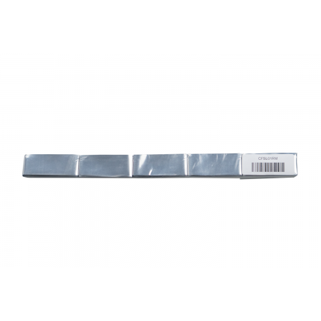 CFSL01RM - Confetti 2cm*5cm Flameproof Metallic Silver rectangles in 100g sleeve