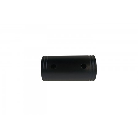 T05S01BK - 50mm single tube - 100mm, Black