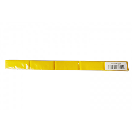 CFYL01RECO - Confetti 2cm*5cm Eco friendly water soluble Yellow rectangles in 100g sleeve