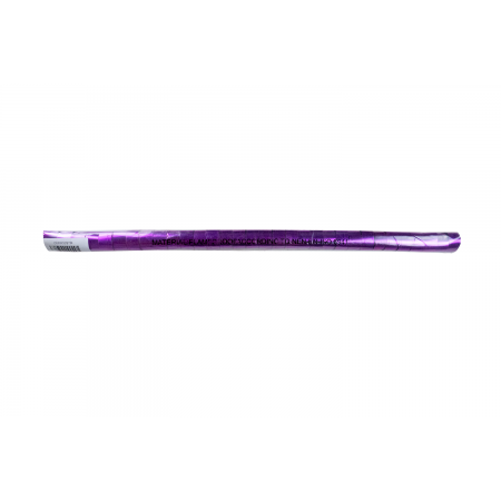CFPR32STM - Confetti 1.5cm*10m Flameproof Metallic Purple Streamer in 32 pack sleeve