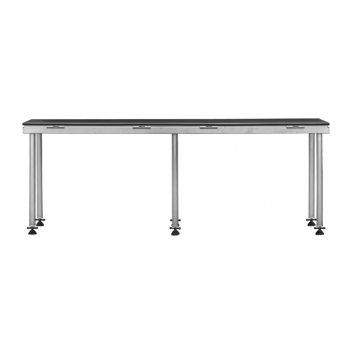ST2406 - 2440 x 610mm stage top with rail lock system and recessed stage skirt velcro and leg storage clips