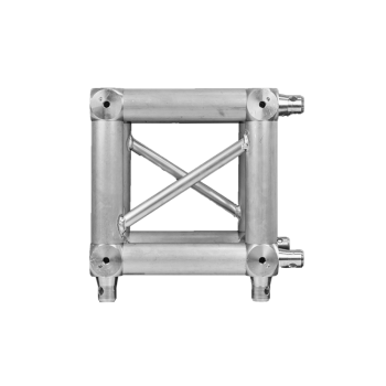 T3BC - Trussing 290mm box truss cube - half spigots on 3 sides
