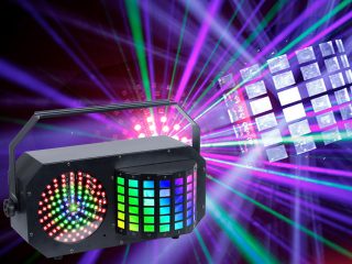 LED Derby 3 Four in One Disco Light