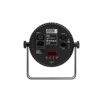 PAR12X12L - Par 12 x 12W RGBWAU, Aluminium Fanless Housing, IEC in and out, IR Remote Included - Image 2