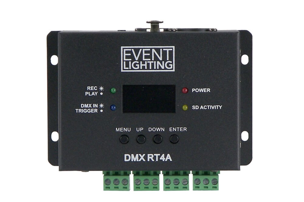 Event Lighting DMXRT4A - DMX and Audio Recorder/Trigger - Image 4