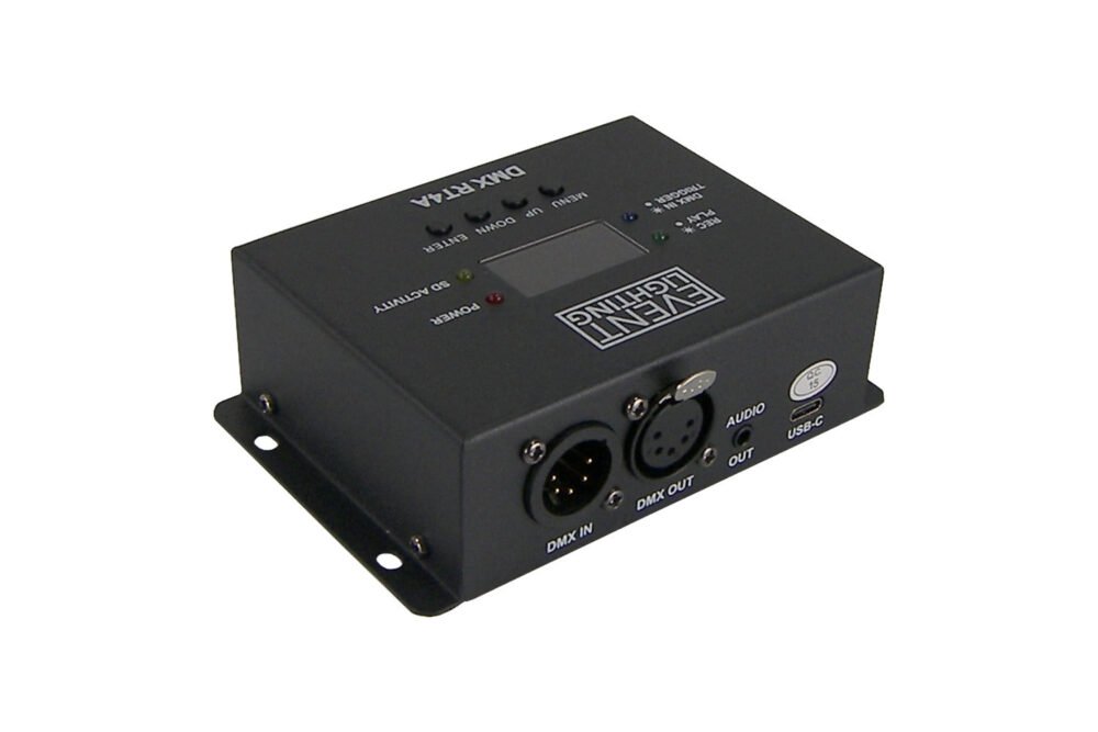 Event Lighting DMXRT4A - DMX and Audio Recorder/Trigger - Image 12