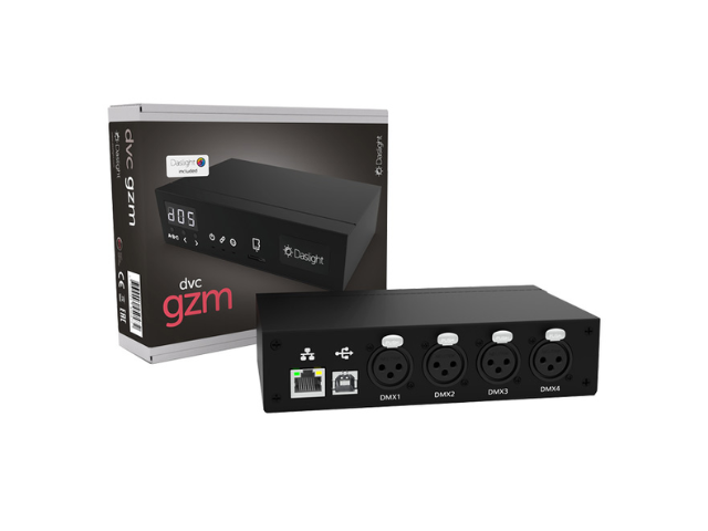 Daslight DVCGZM DASLIGHT DMX controller, 512 DMX channels, Artnet, Date and Time