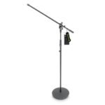 Gravity MS2321B Microphone Stand w/ Round Base & 2 Point Adjustment Boom