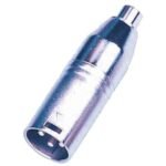 SoundKing RFXM2 2 Pack RCA-F to XLR3-M Adapter