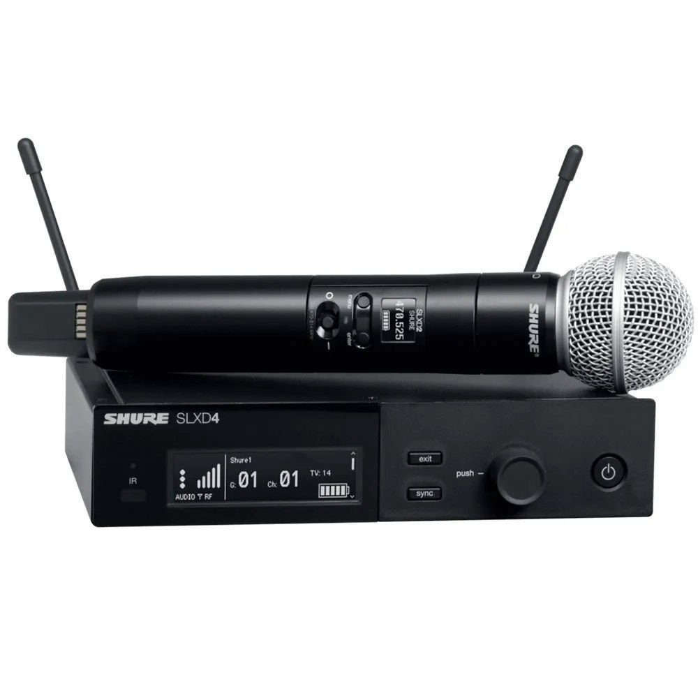 Shure SLX-D-24/SM58 Digital SM58 Handheld Wireless System (H57 Band)
