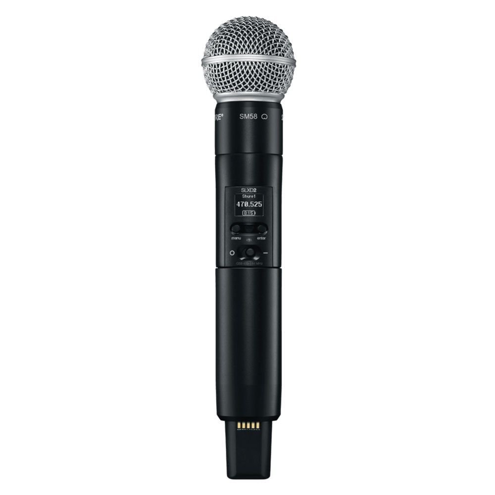 Shure SLX-D-24/SM58 Digital SM58 Handheld Wireless System - Image 4