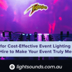 Affordable Event Lighting Hire and DJ Gear Hire by Lightsounds for Memorable Event