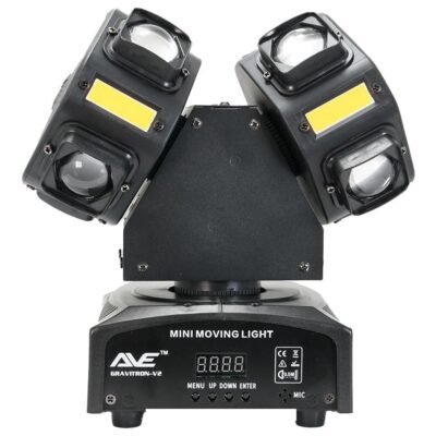 AVE GRAVITRON-V2 Dual Moving Head Multi-Effect DMX Light with Laser Effects