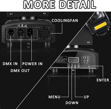 CR-Lite Janus Dual-Head Hybrid Moving Light - Image 3