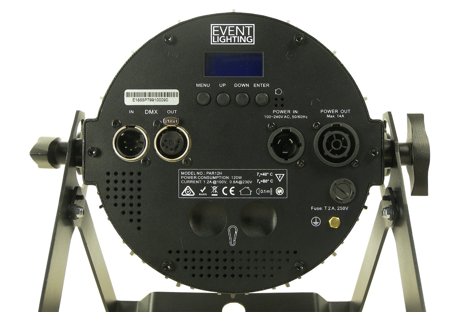PAR12H - Indoor Pro Par with 12 x 12W RGBWAU LEDs - Image 10