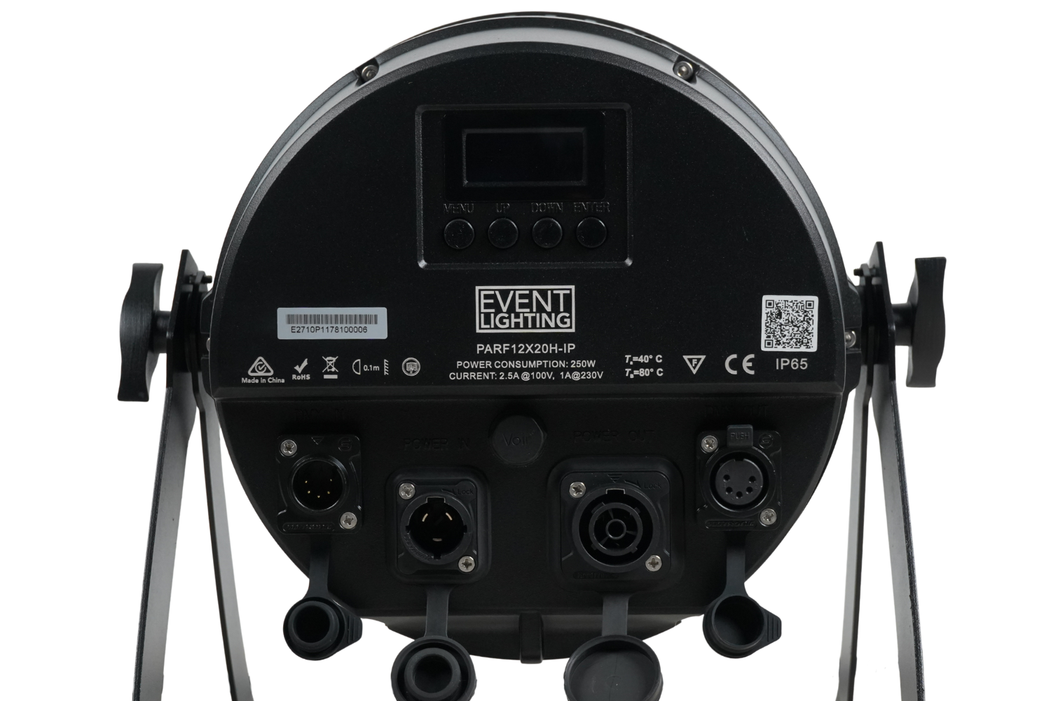 PARF12X20H-IP - IP65 Parcan with 12 x 20 RGBWAU LEDs with Electronic Frost - Image 15