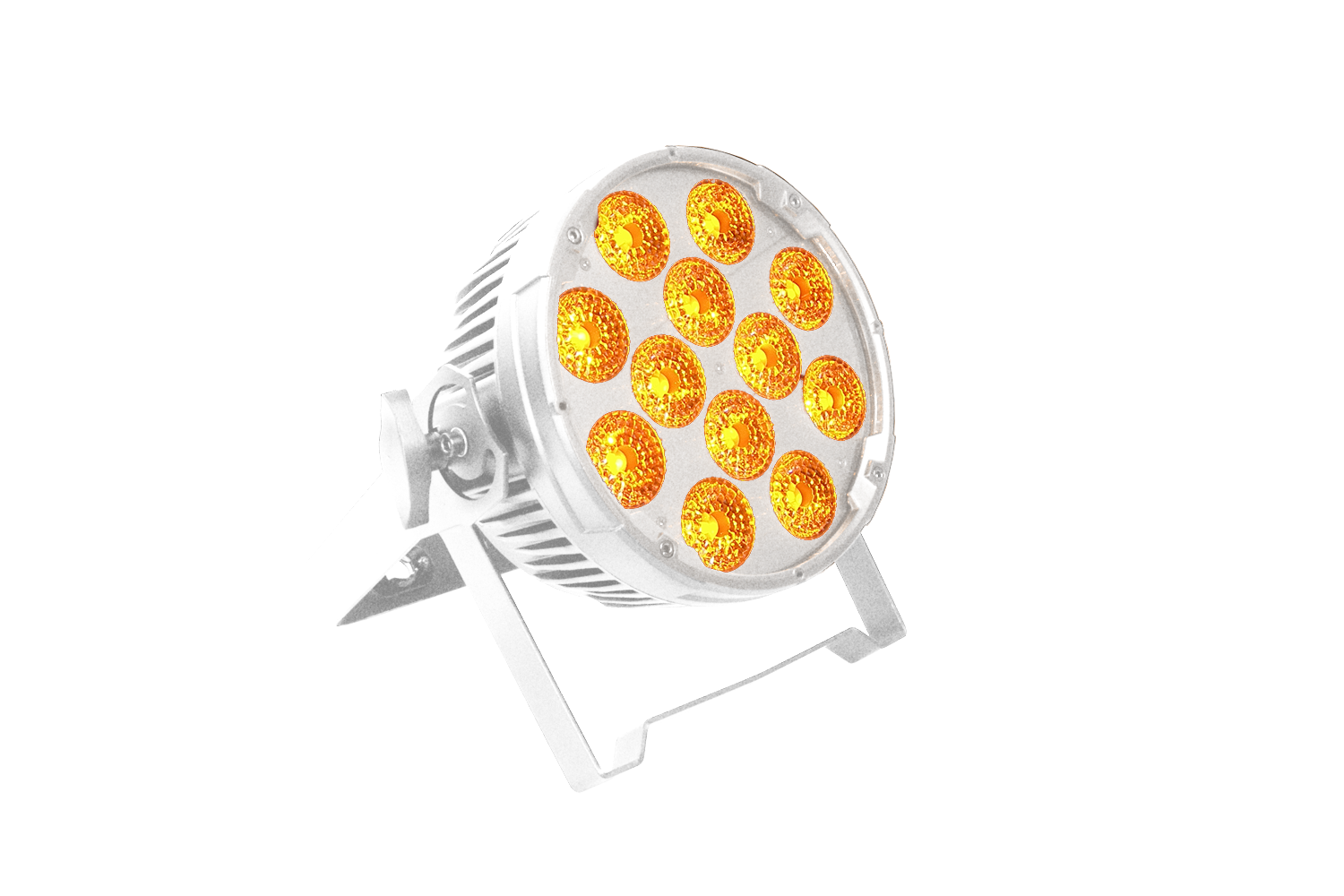 PAR12VW-WH - Indoor Pro Par with 12 x 6W WW/CW/A LEDs (White) - Image 2