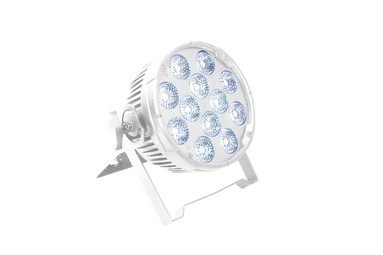 PAR12Q-WH - Indoor Pro Par with 12 x 8W RGBW LEDs (White) - Image 4
