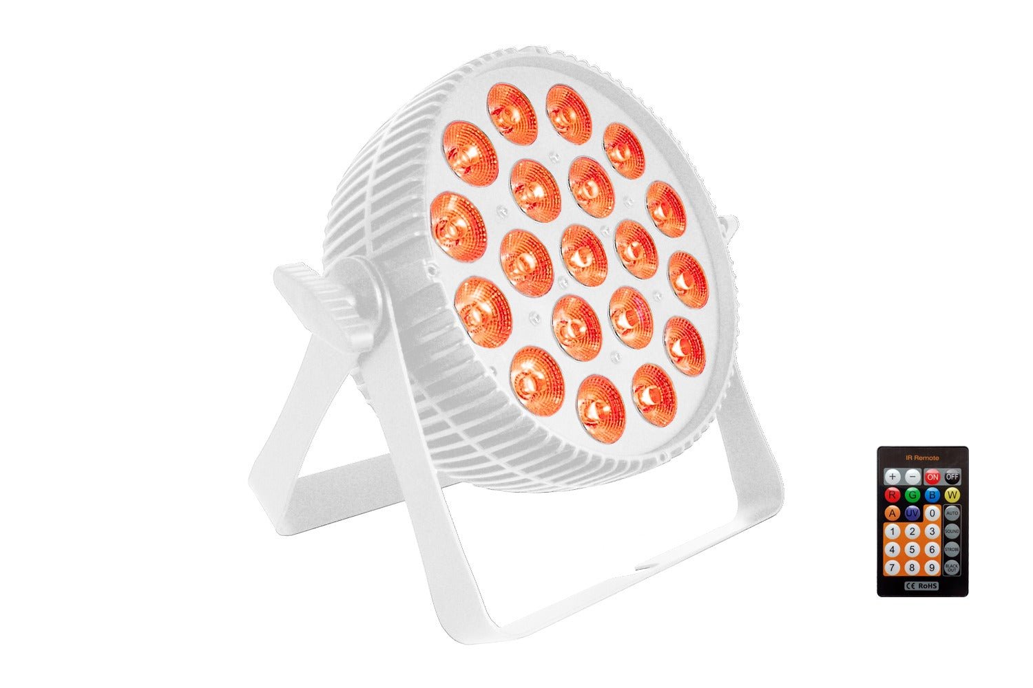 PAR19X12L-WH - Indoor Lite Par with 19 x 12W RGBWAU LEDs (White) - Image 11
