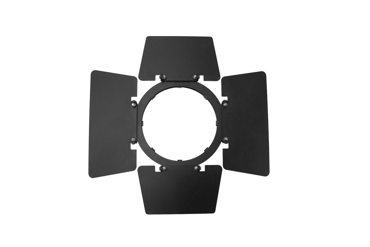 PAR5BDKIT-WH - Rotatable Barn Doors with base, gel frame, frost and safety loop for PAR5 Series (White) - Image 5