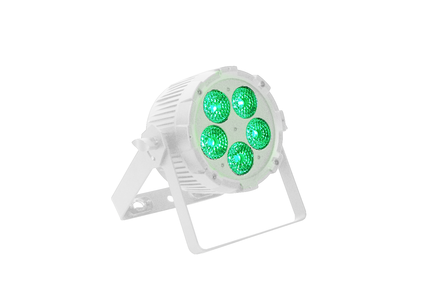 PAR5Q-WH - Indoor Pro Par with 5 x 8W RGBW LEDs (White)
