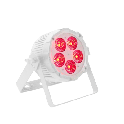PAR5H-WH - Indoor Pro Par with 5 x 12W RGBWAU LEDs (White)