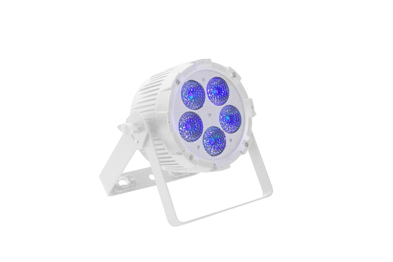 PAR5H-WH - Indoor Pro Par with 5 x 12W RGBWAU LEDs (White) - Image 12