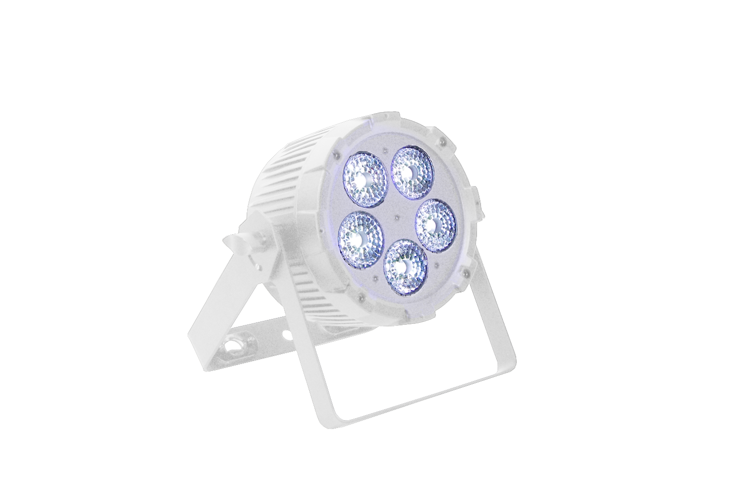 PAR5H-WH - Indoor Pro Par with 5 x 12W RGBWAU LEDs (White) - Image 13