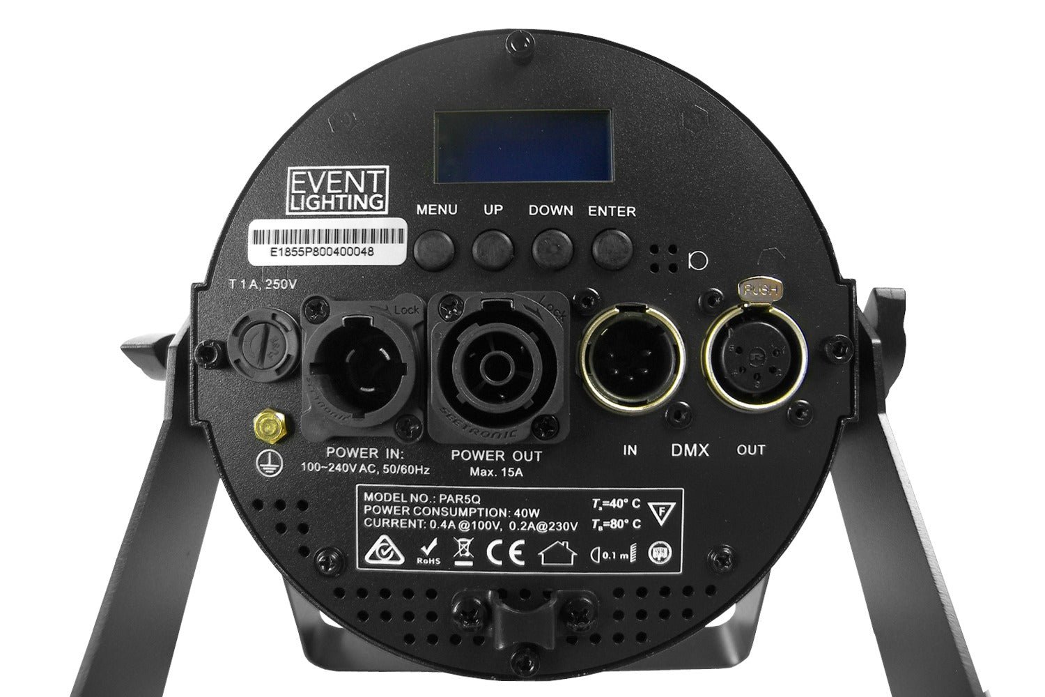 PAR5Q - Indoor Pro Par with 5 x 8W RGBW LEDs - Image 6